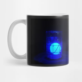 Glowing Blue Sphere Mug